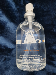 Back view of a 100mL of Überlube's bottle