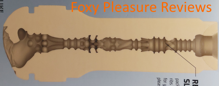 FeelReya internal texture through a transversal cut.