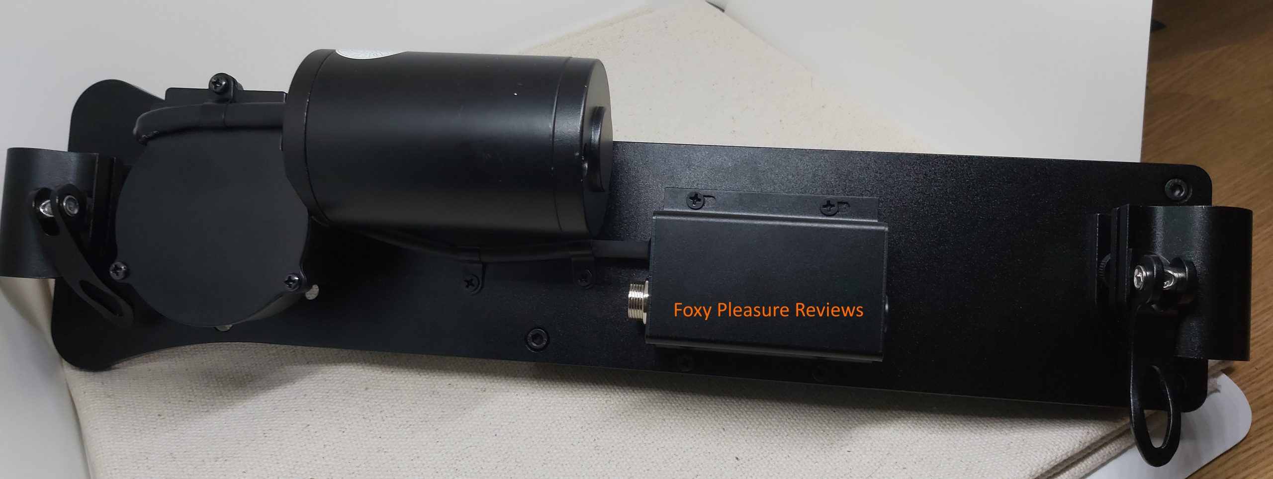 Rear panel of the Premium Sex Machine