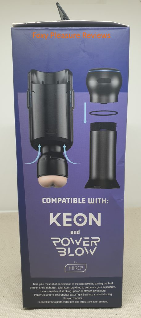 Left side of the package FeelStroker Extra Tight Butt