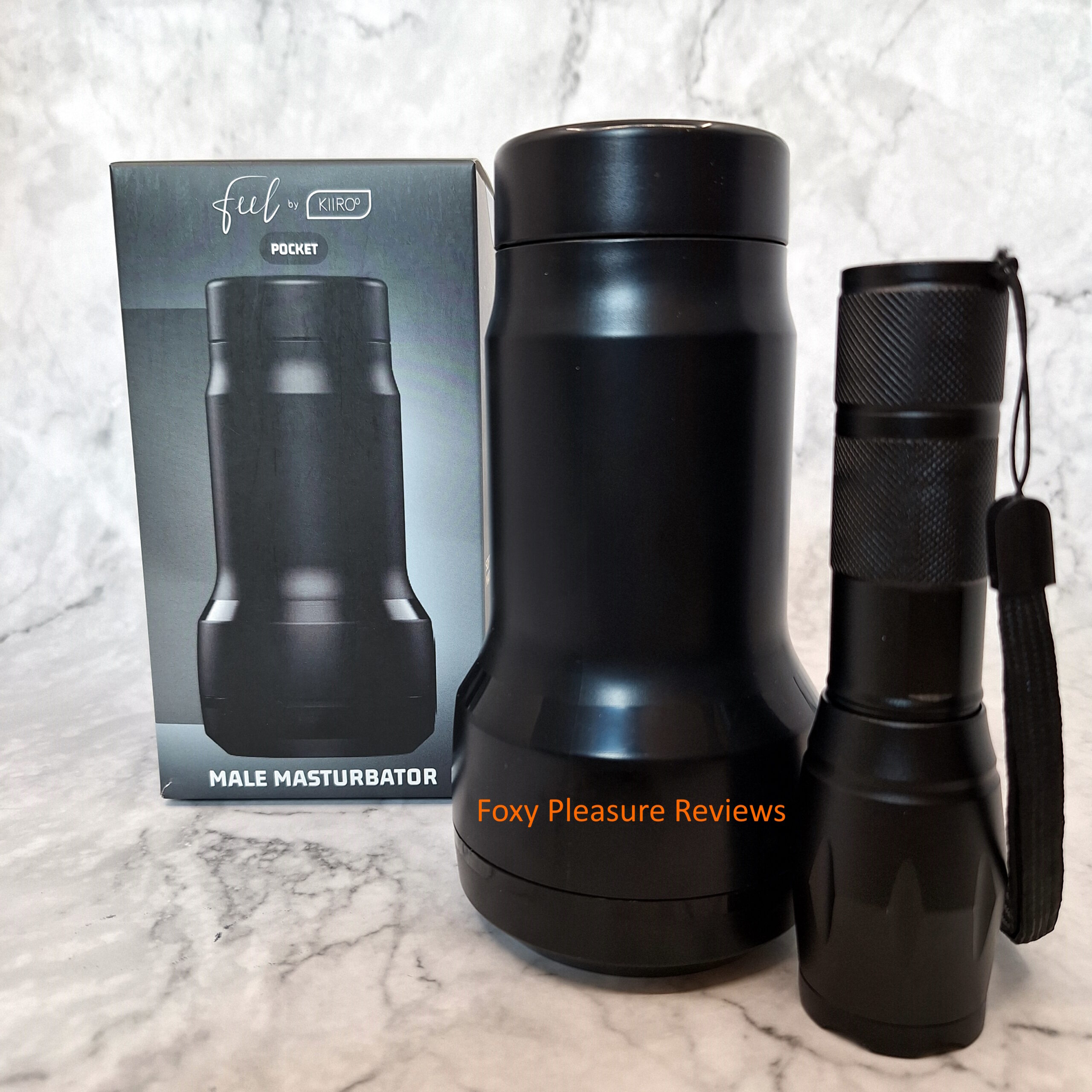 FeelPocket compared to a flashlight torch