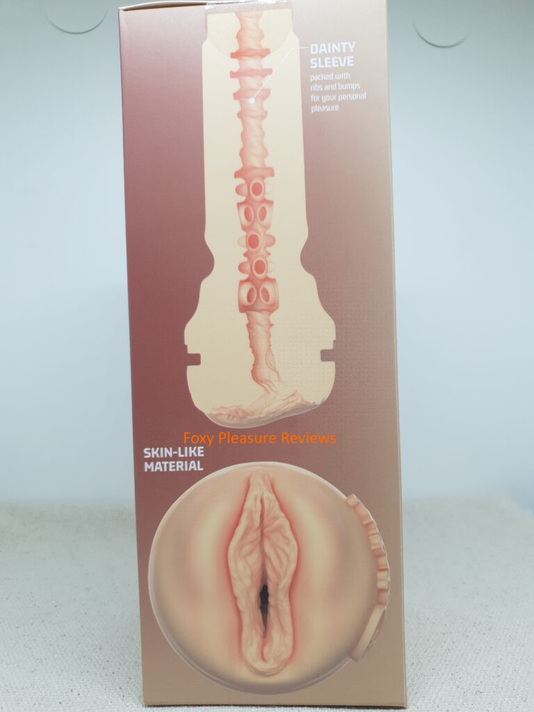 Right side of the FeelDainty package