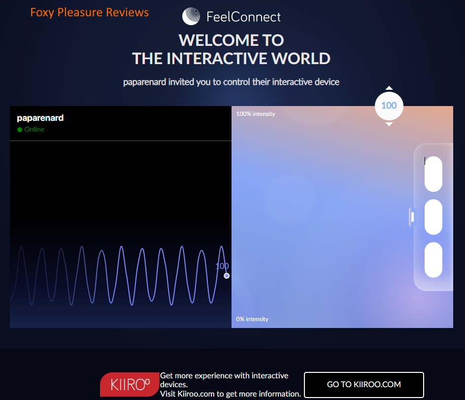 Interface to control a remote Pulse