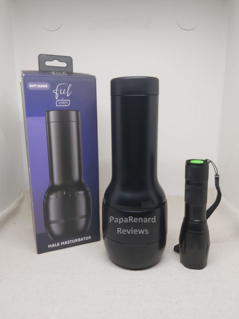 FeelStrokerButt case compared to a flashlight