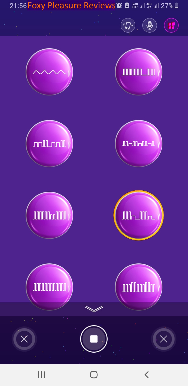 Solo game with pattern