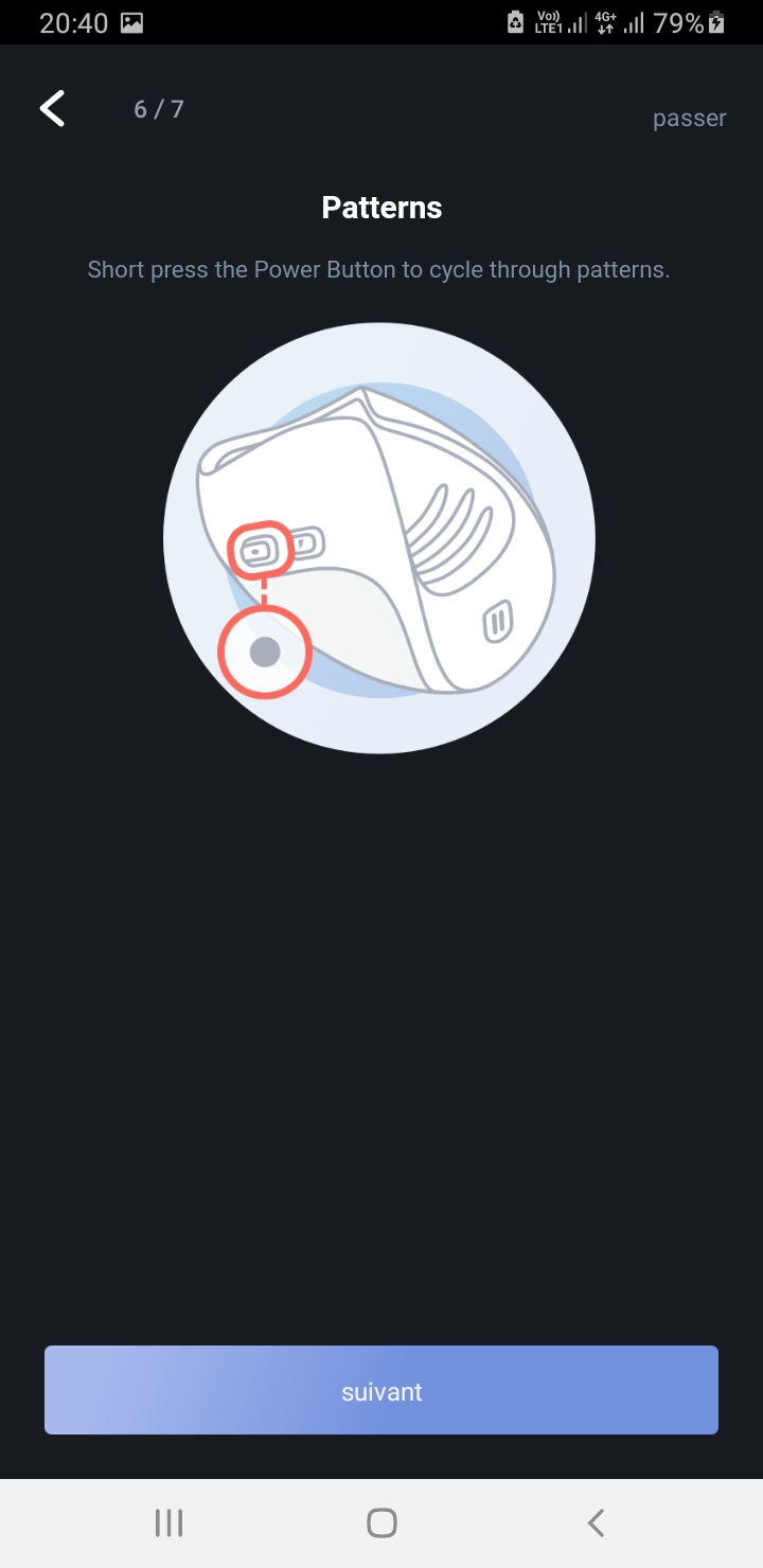 FeelConnect 3 - How to use patterns
