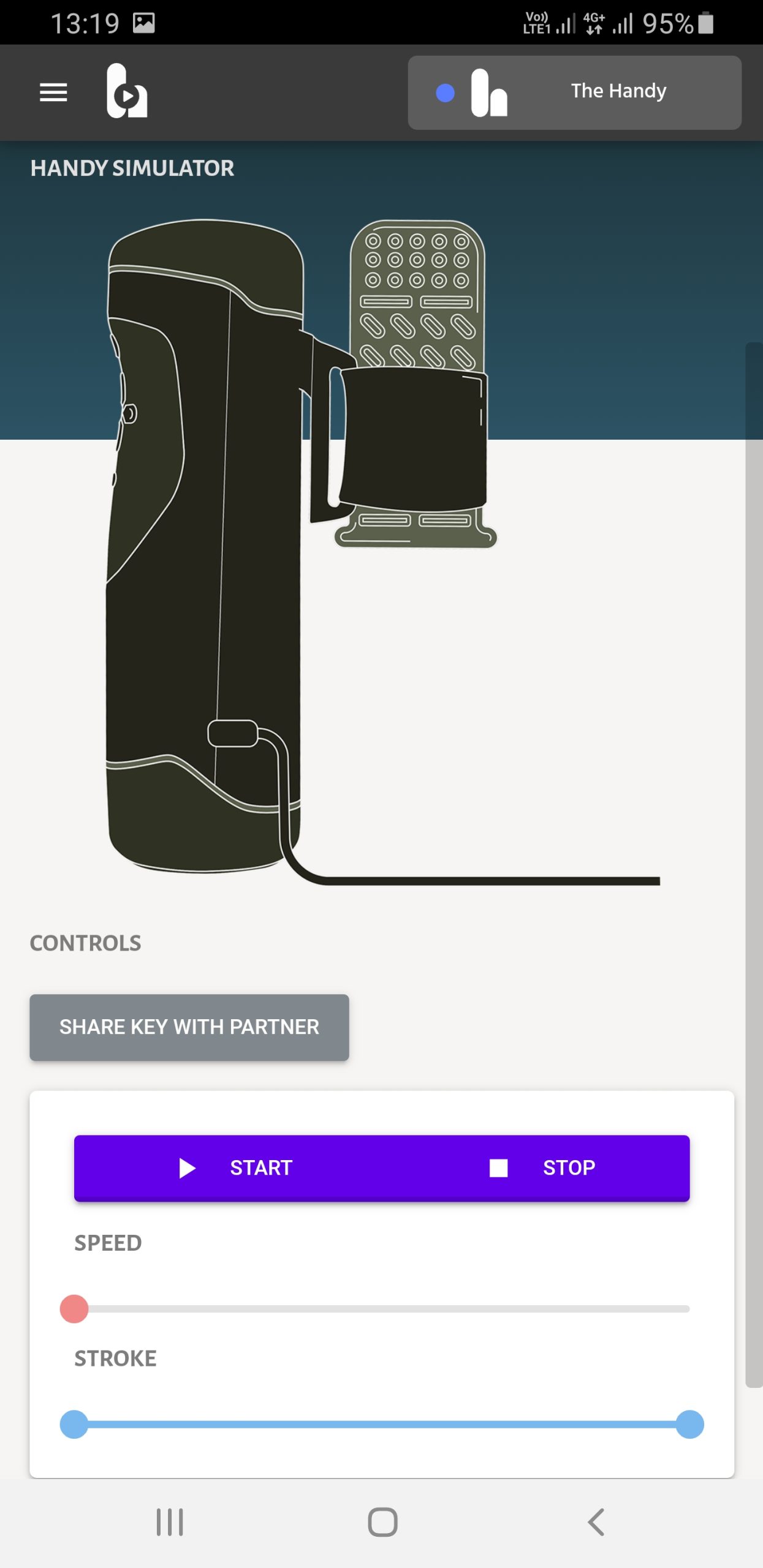 Handyverse App Handy Simulator