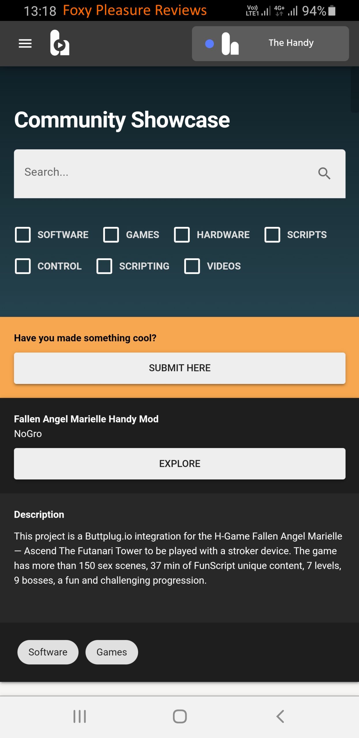 Handyverse Content Community Showcase