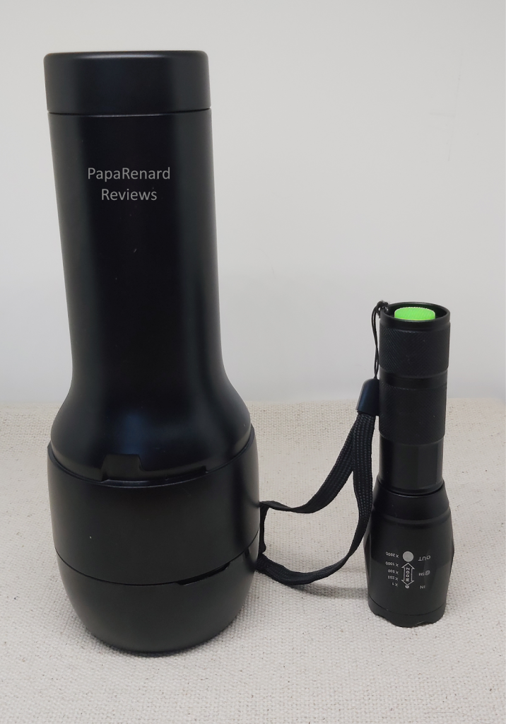 FeelSensation compared to a flashlight