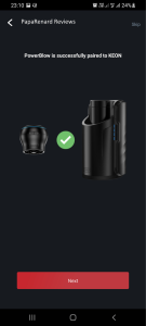 Keon & PowerBlow matched successfully