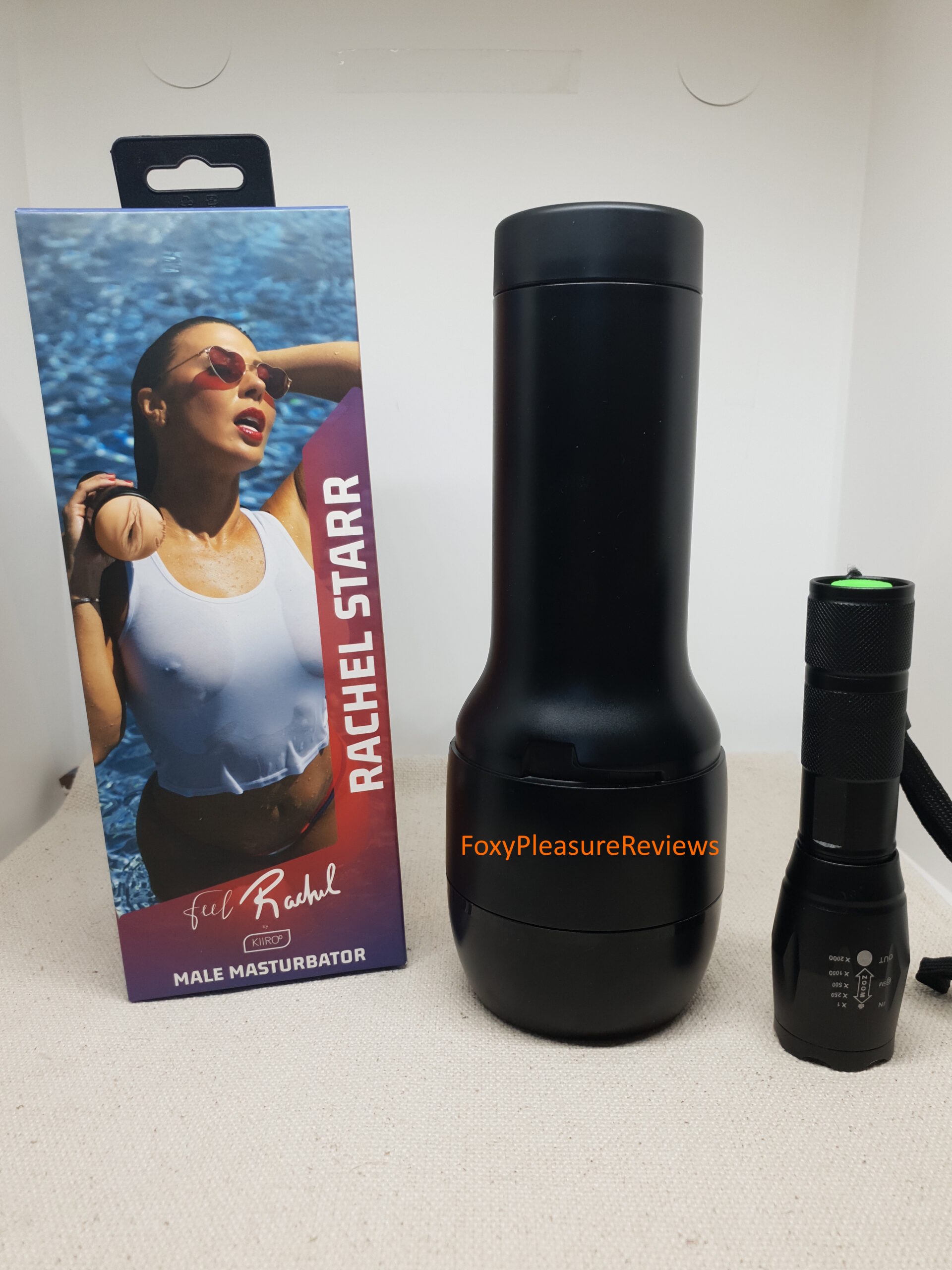 FeelRachel compared to a flashlight