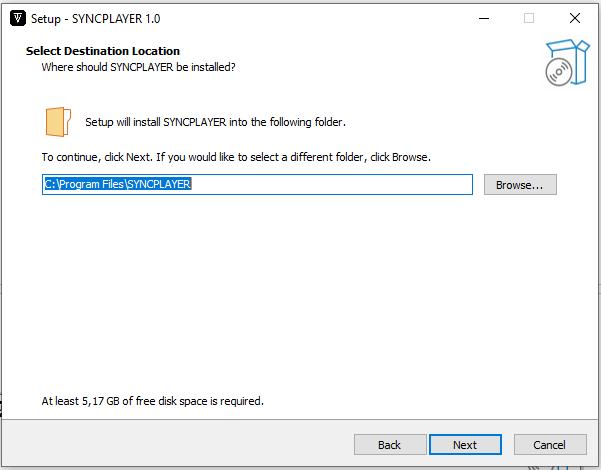 Syncplayer installation