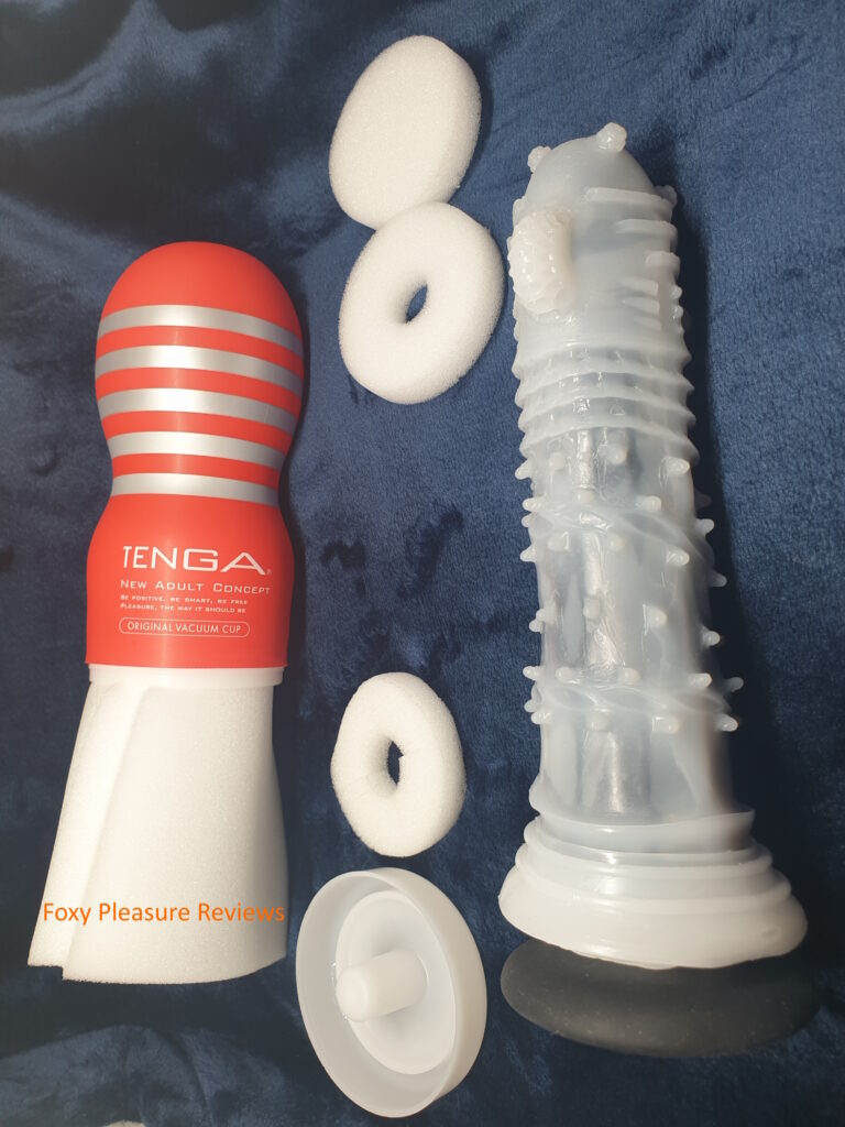 Tenga Original Vacuum Cup Dismantled