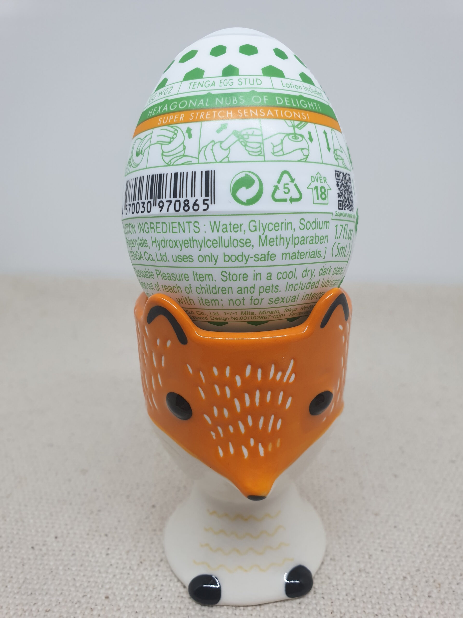 Wonder Egg Stud texture back