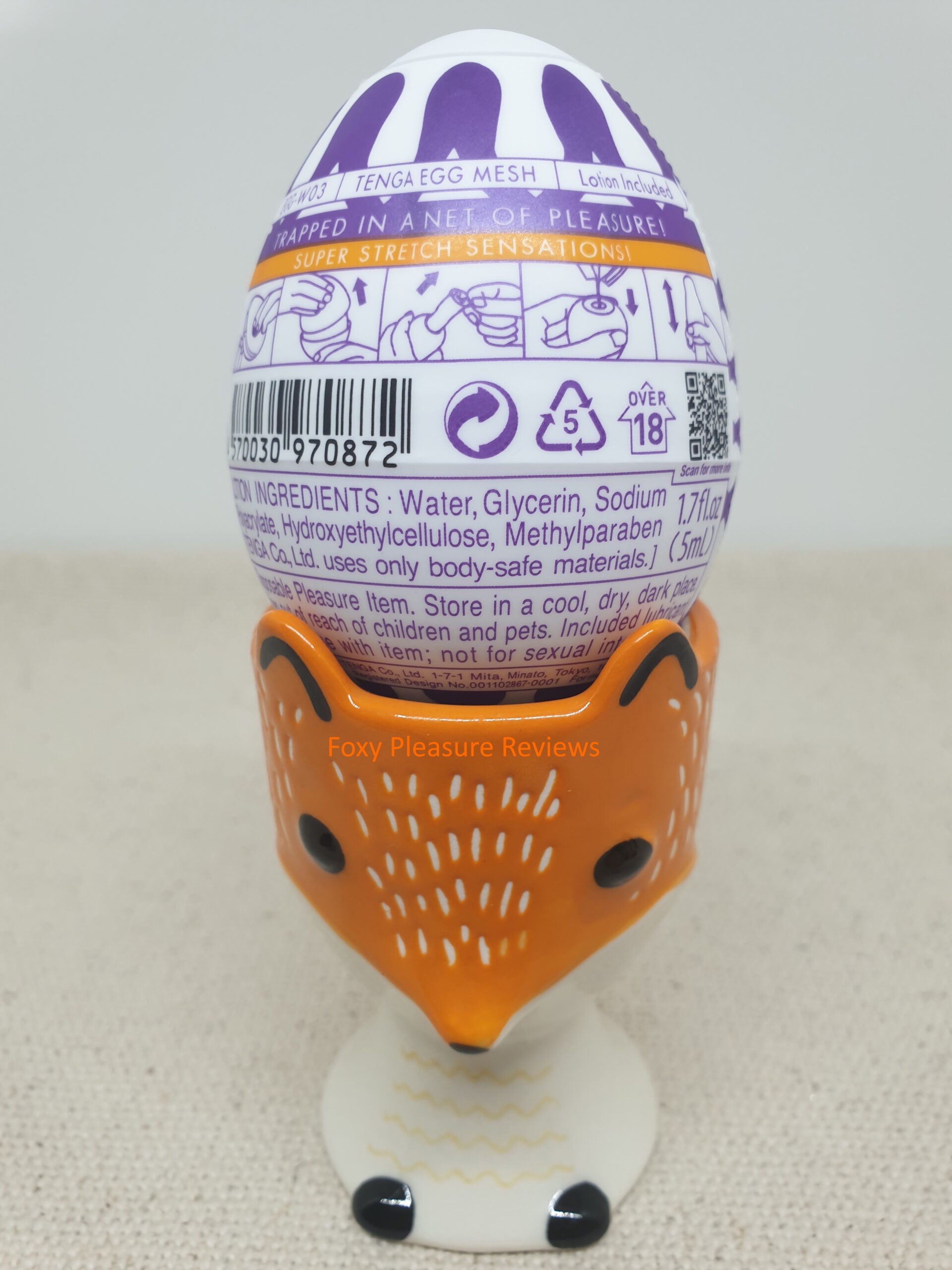 Wonder Egg Mesh texture back